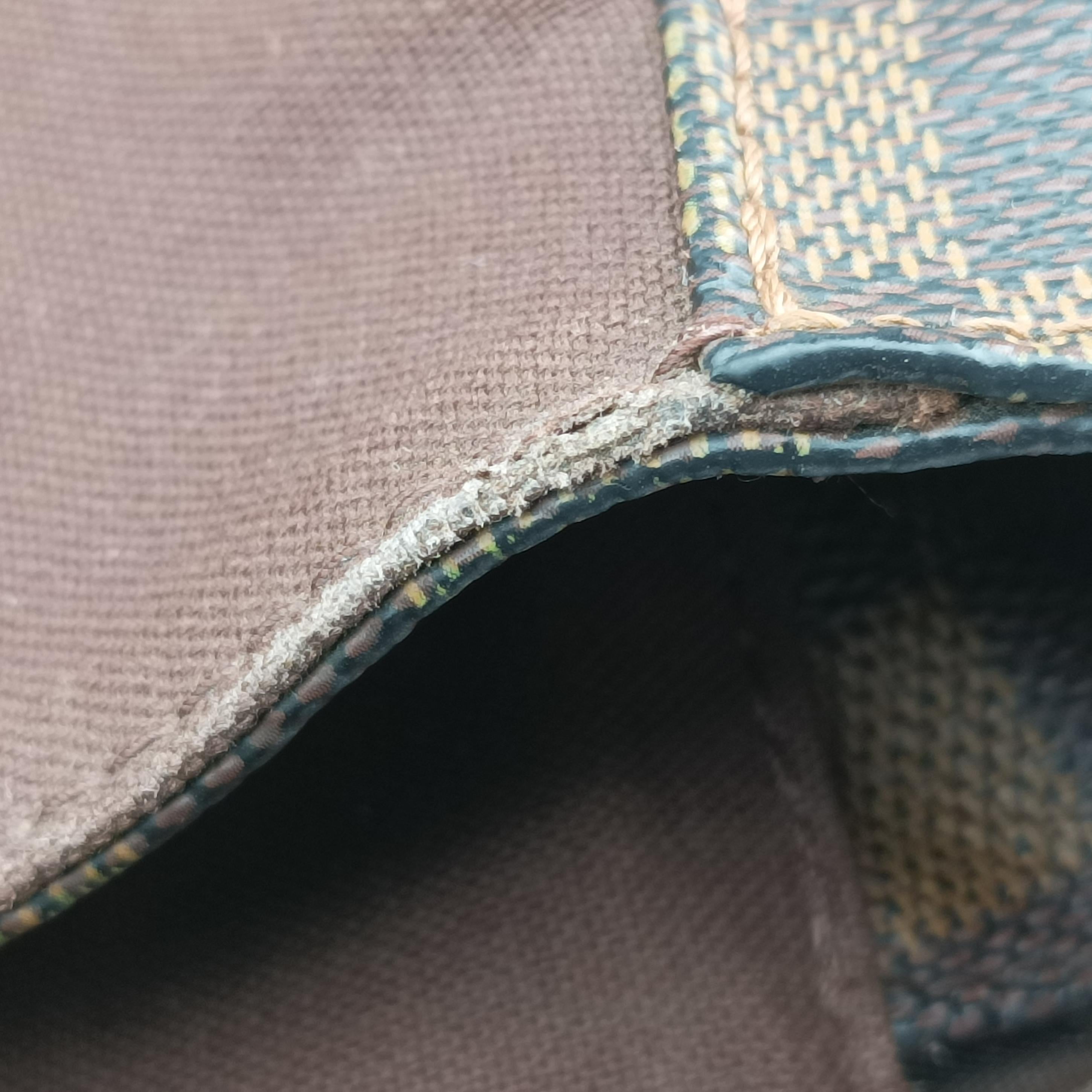 Vintage Louis Vuitton Bastille Messenger EBENE Damier Canvas N45258 shoulderbag | stylenewstar