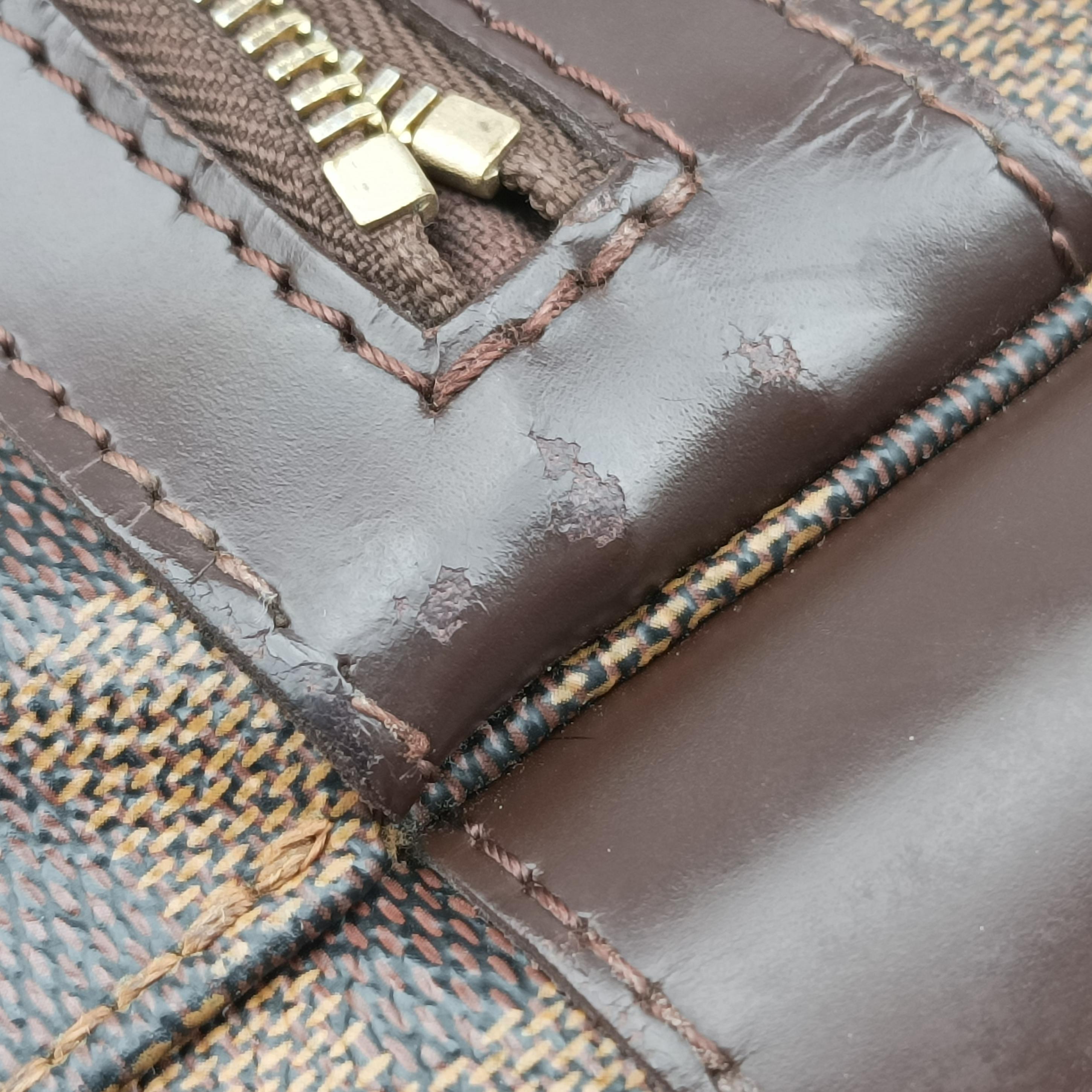 Vintage Louis Vuitton Bastille Messenger EBENE Damier Canvas N45258 shoulderbag | stylenewstar