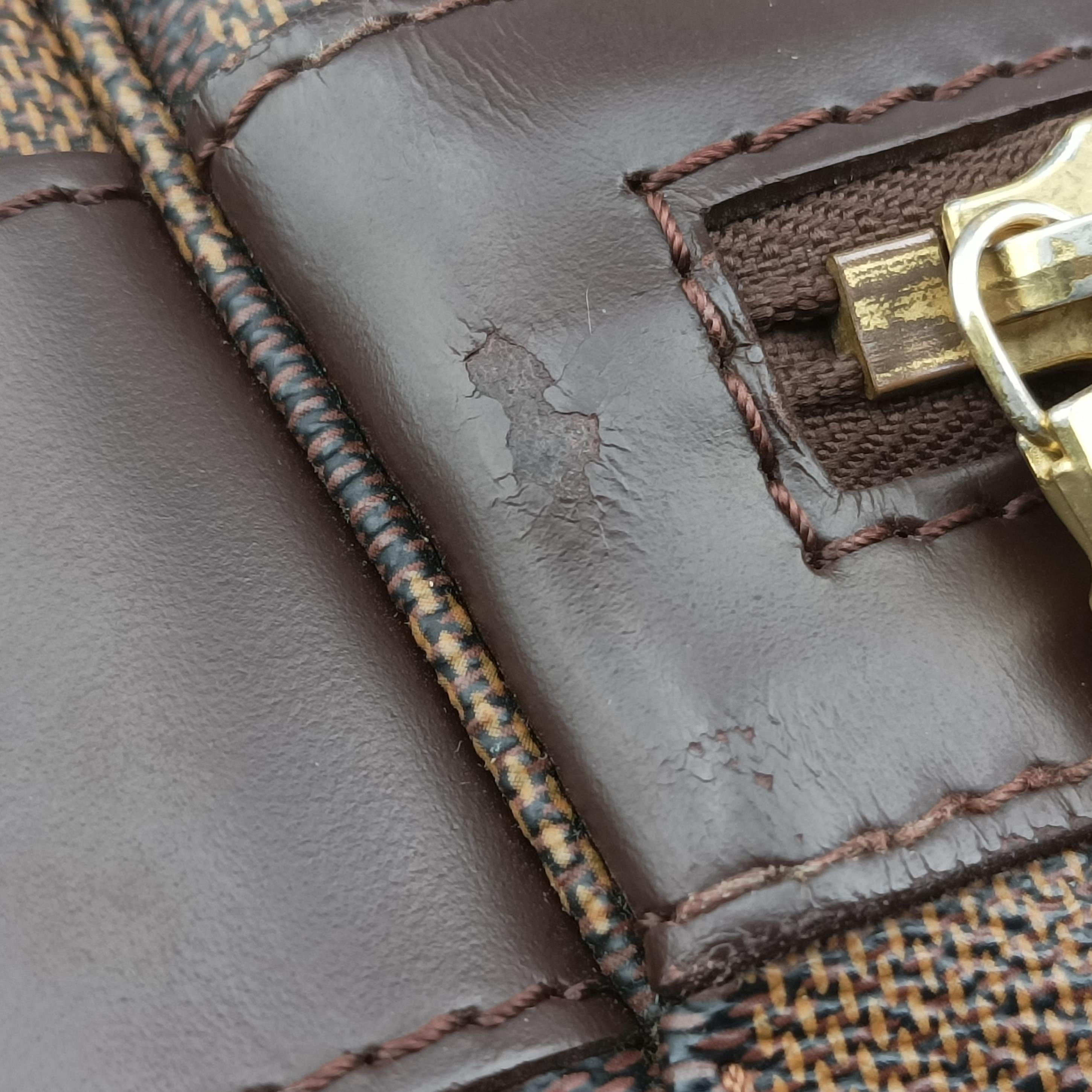 Vintage Louis Vuitton Bastille Messenger EBENE Damier Canvas N45258 shoulderbag | stylenewstar
