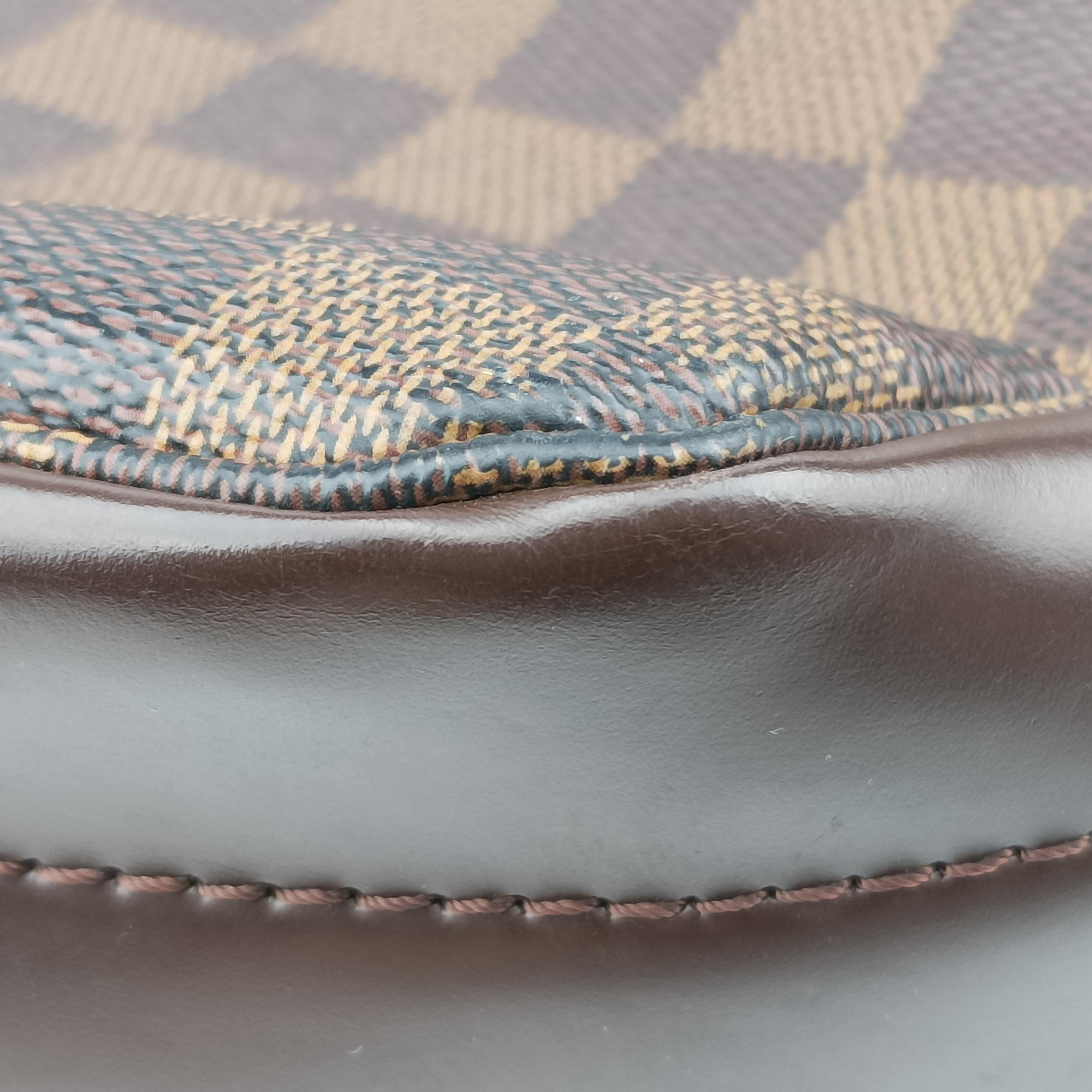 Vintage Louis Vuitton Bastille Messenger EBENE Damier Canvas N45258 shoulderbag | stylenewstar