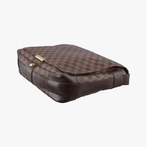Vintage Louis Vuitton Bastille Messenger EBENE Damier Canvas N45258 shoulderbag | stylenewstar