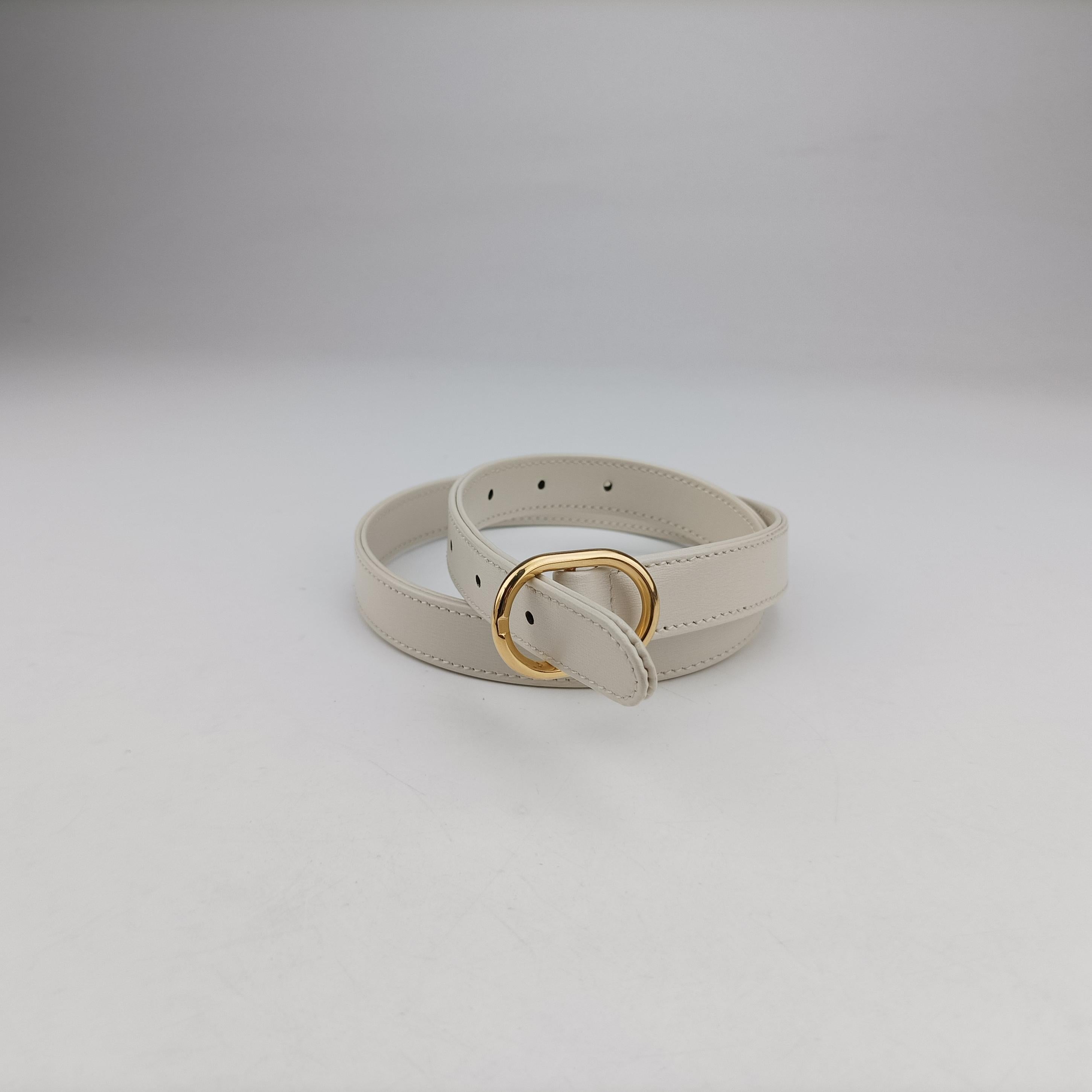 Pre-owned Gucci JACKIE 1961 White Leather 636709 shoulderbag | stylenewstar