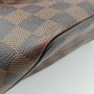 Pre-owned Louis Vuitton BERGAMO MM EBENE Damier Canvas N41168 handbag | stylenewstar