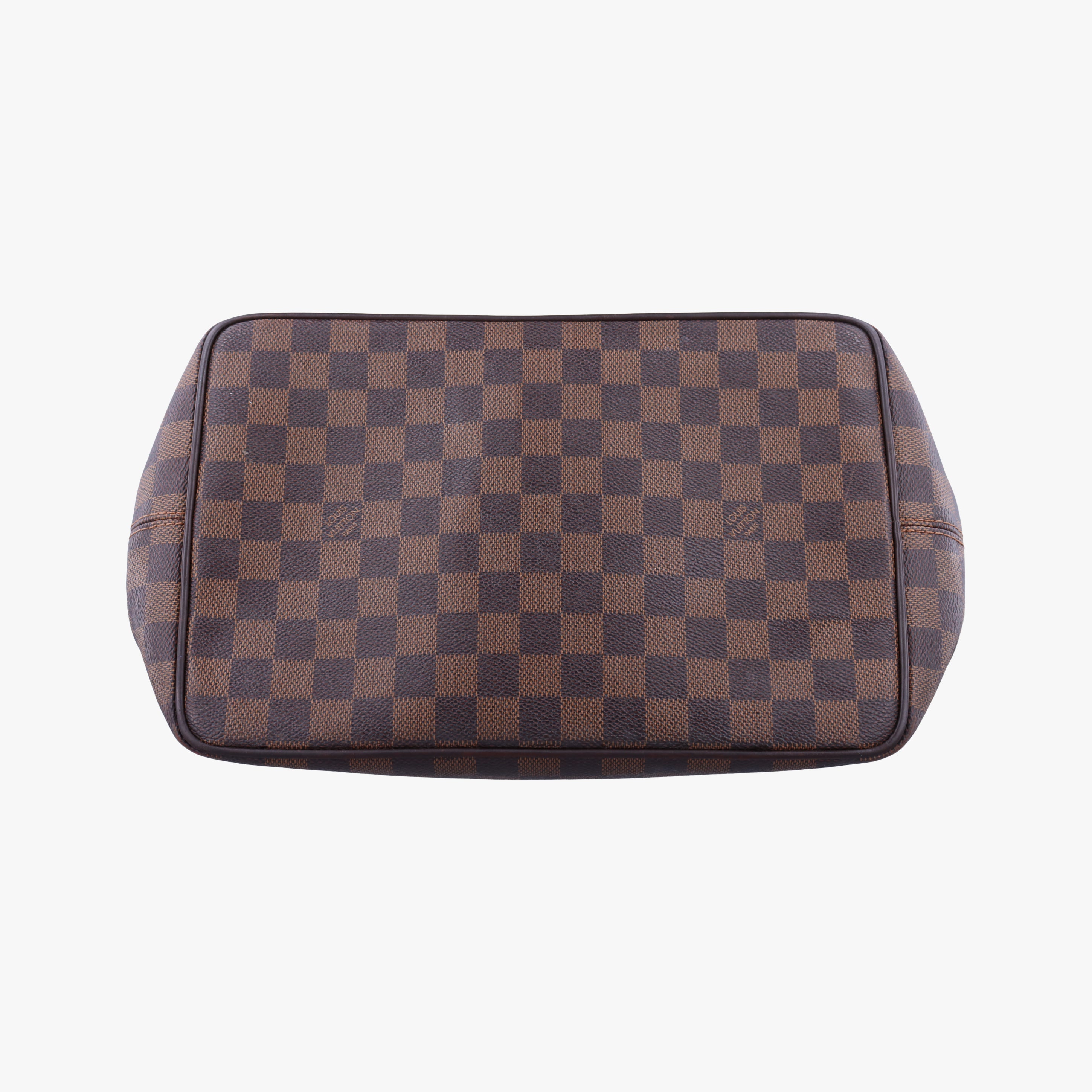 Pre-owned Louis Vuitton BERGAMO MM EBENE Damier Canvas N41168 handbag | stylenewstar