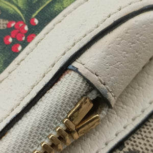 Pre-owned Gucci Ophidia Flora Multicolour PVC coated canvas×Leather 547965 backpack/rucksack | stylenewstar