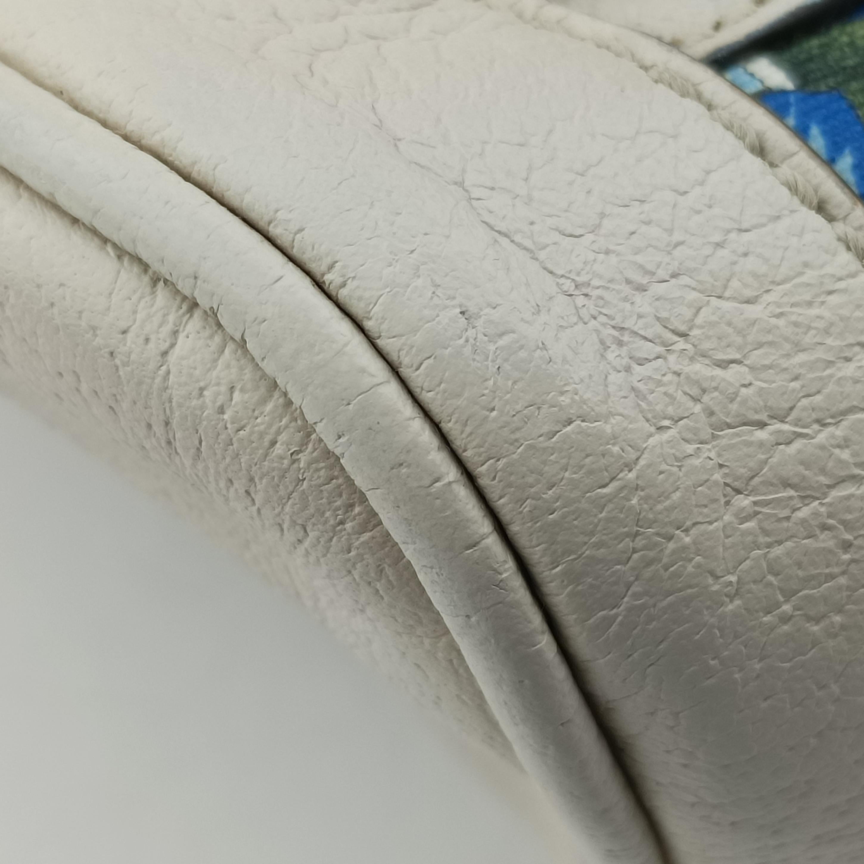 Pre-owned Gucci Ophidia Flora Multicolour PVC coated canvas×Leather 547965 backpack/rucksack | stylenewstar