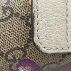 Pre-owned Gucci Ophidia Flora Multicolour PVC coated canvas×Leather 547965 backpack/rucksack | stylenewstar