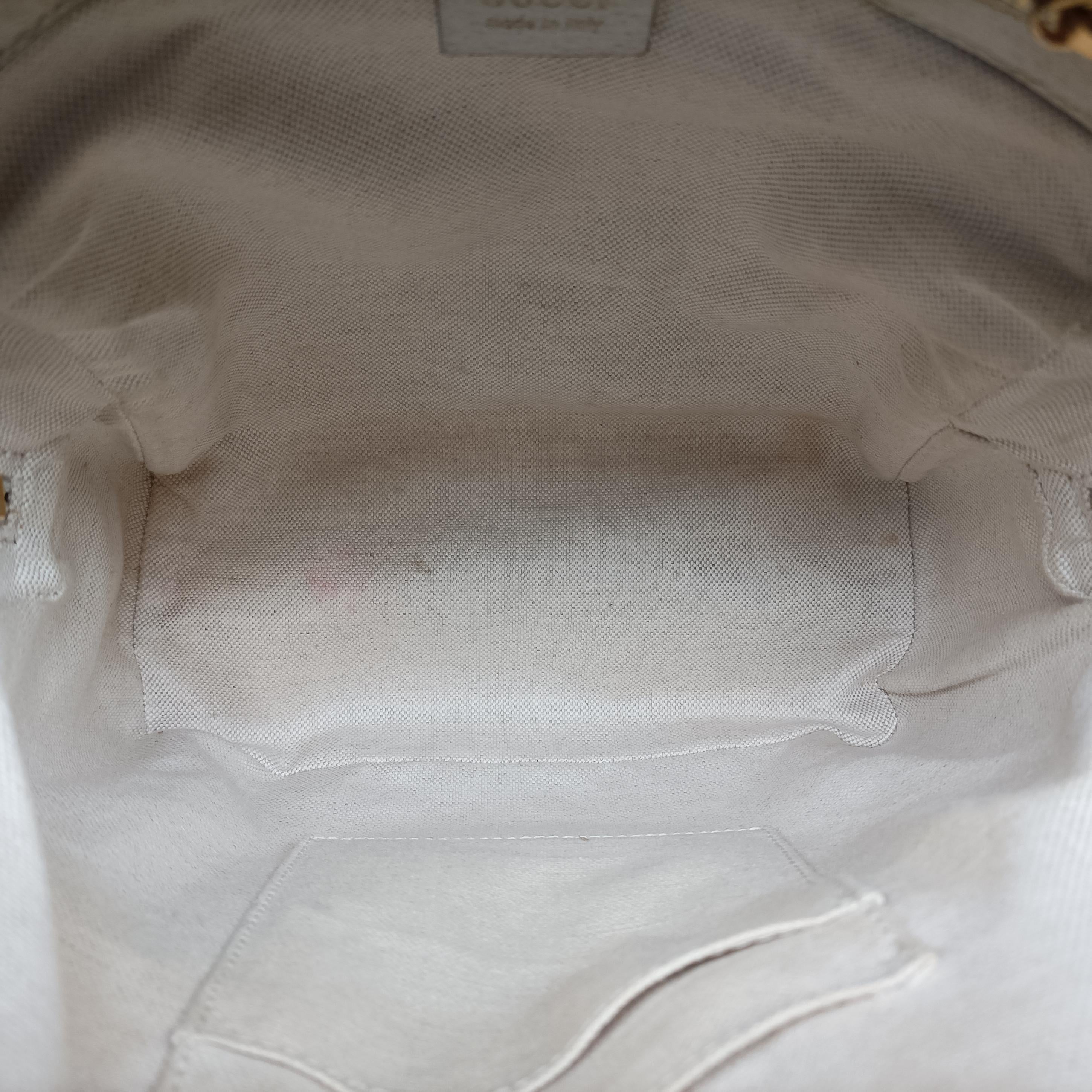 Pre-owned Gucci Ophidia Flora Multicolour PVC coated canvas×Leather 547965 backpack/rucksack | stylenewstar