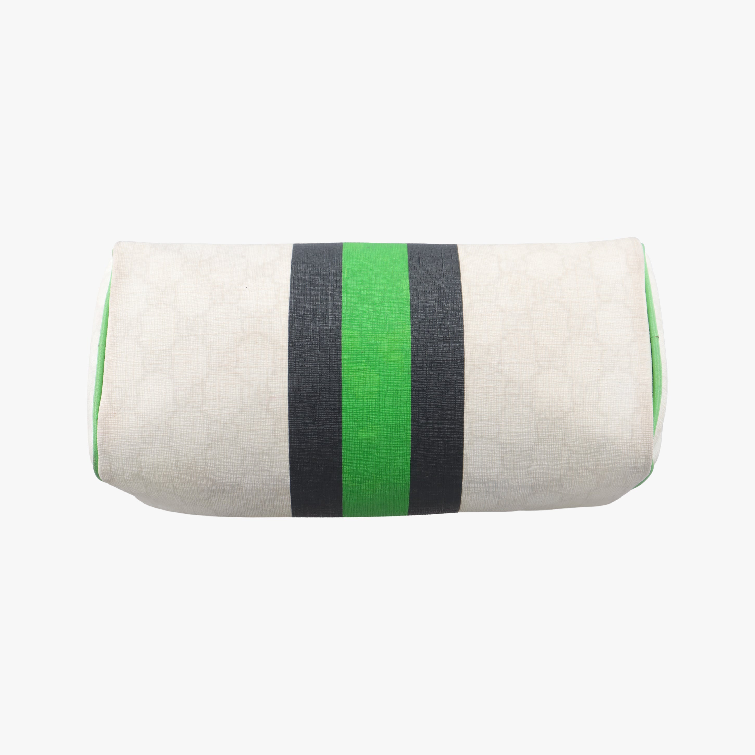 Pre-owned Gucci GG Supreme Tattoo Print Heart Charm Joy Green x White x Black PVC coated canvas 190257 handbag | stylenewstar