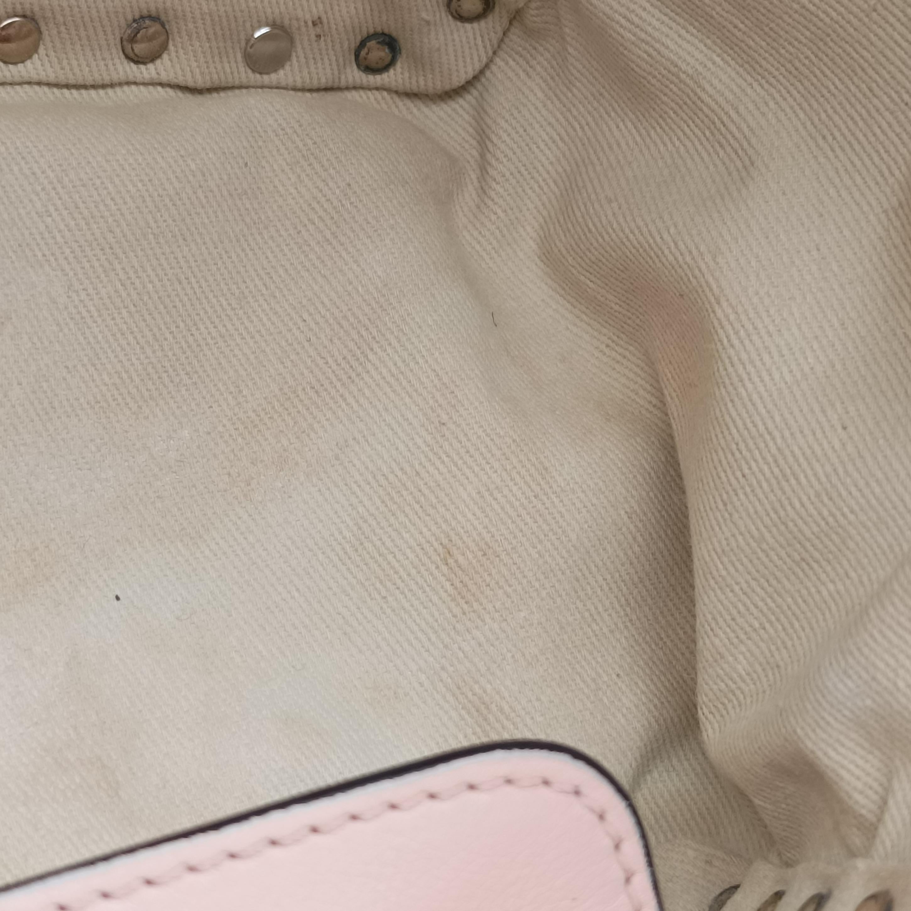Pre-owned Valentino Rockstud Pink Leather  shoulderbag | stylenewstar