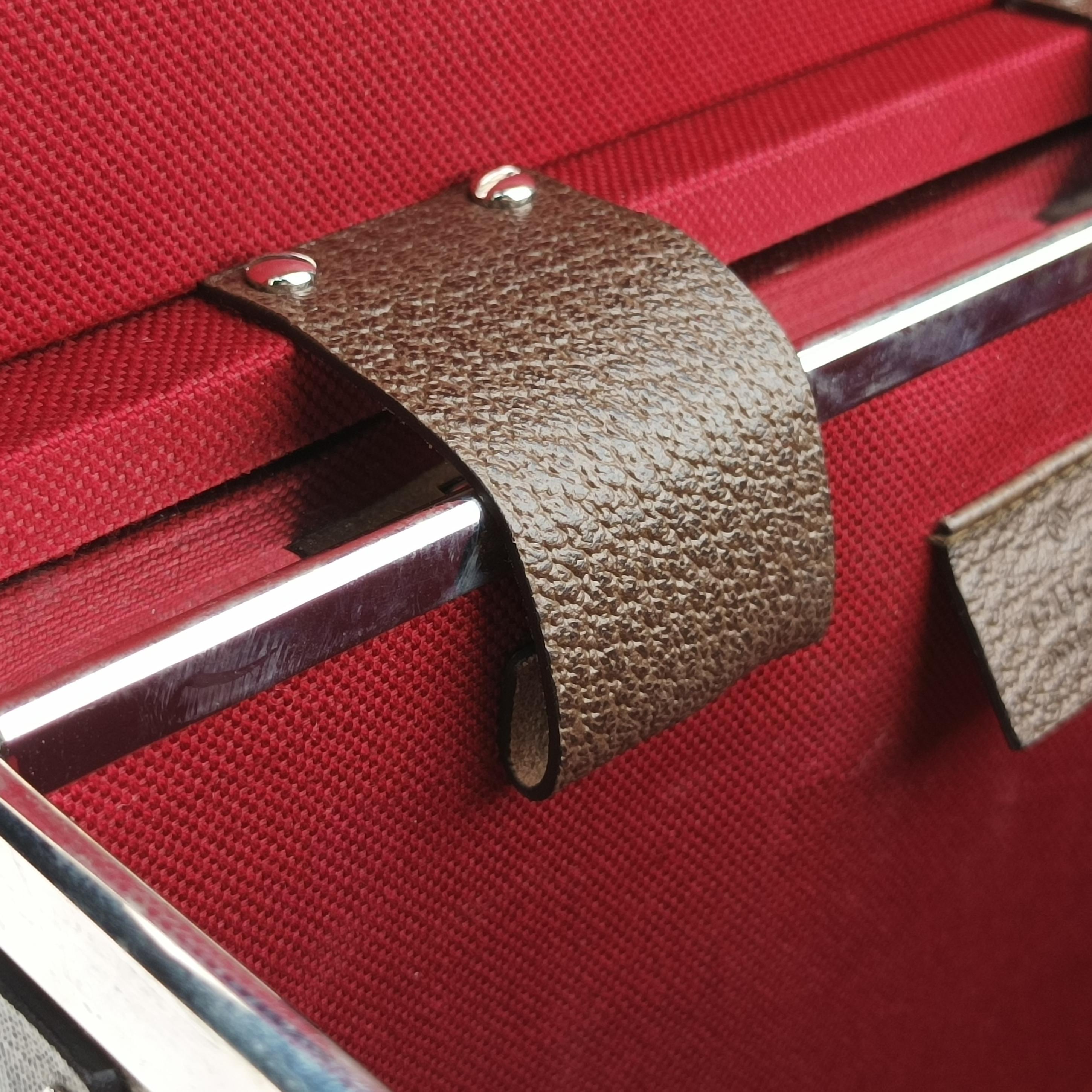 Pre-owned Gucci Padlock Brown PVC coated canvas 588351 shoulderbag | stylenewstar