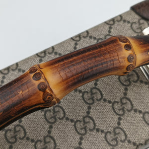 Pre-owned Gucci Padlock Brown PVC coated canvas 588351 shoulderbag | stylenewstar