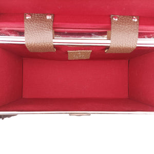 Pre-owned Gucci Padlock Brown PVC coated canvas 588351 shoulderbag | stylenewstar