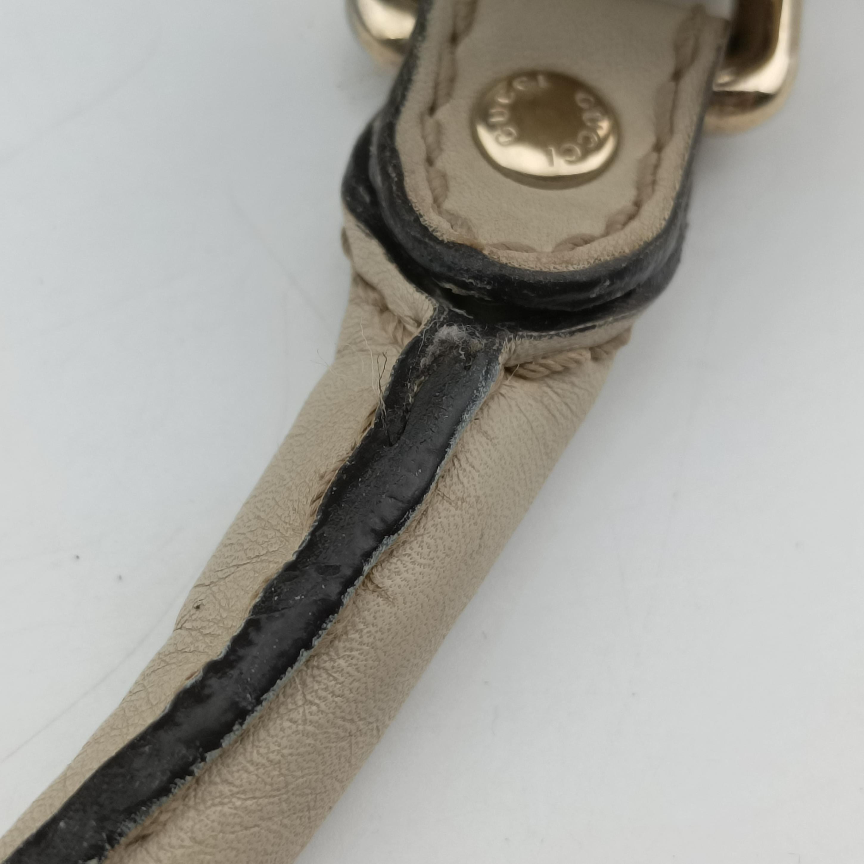 Pre-owned Gucci Sukey White Leather 211943 handbag | stylenewstar