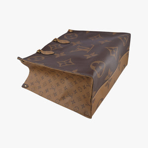 Pre-owned Louis Vuitton On the Go GM Monogram/Brown Monogram Canvas M45320 shoulderbag | stylenewstar