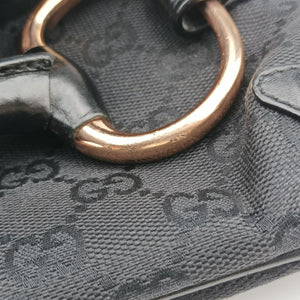 Vintage Gucci Horsebit Multicolour Canvas 129497 shoulderbag | stylenewstar