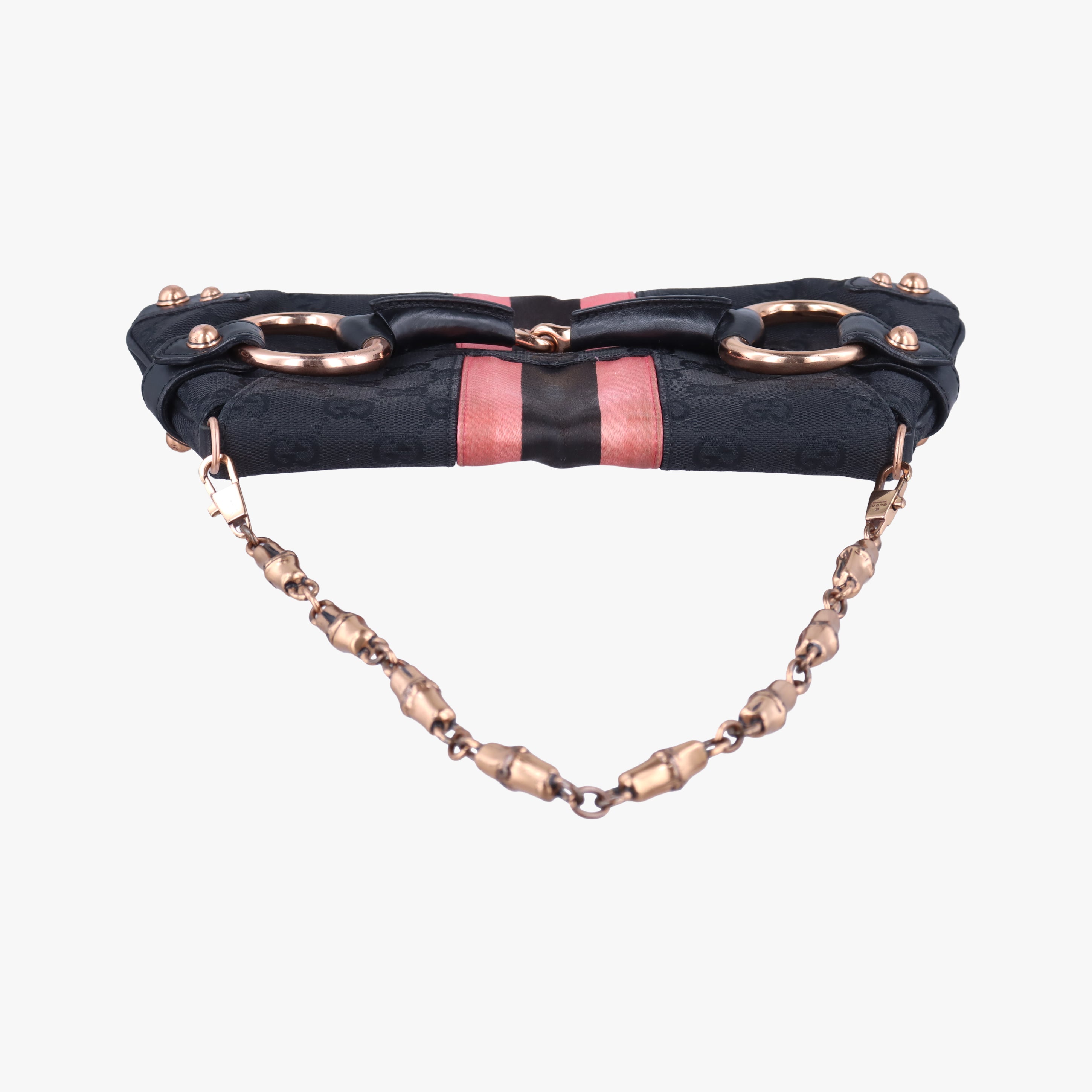 Vintage Gucci Horsebit Multicolour Canvas 129497 shoulderbag | stylenewstar