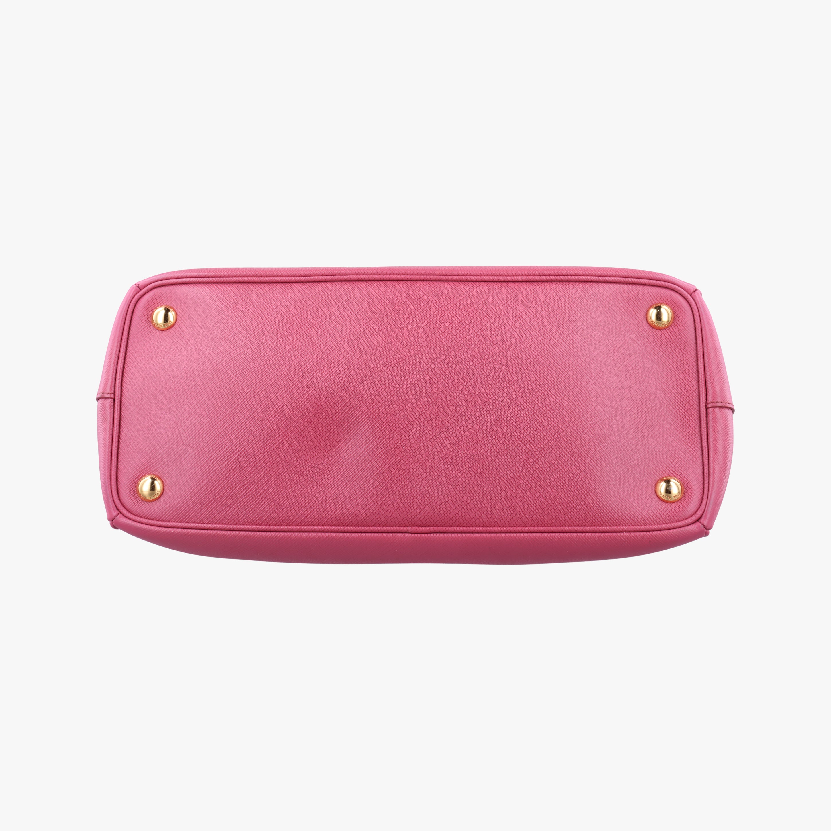 Pre-owned Prada Galleria Rose SAFFIANO Leather BN2274 shoulderbag | stylenewstar