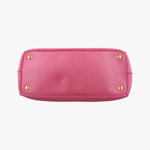 Pre-owned Prada Galleria Rose SAFFIANO Leather BN2274 shoulderbag | stylenewstar