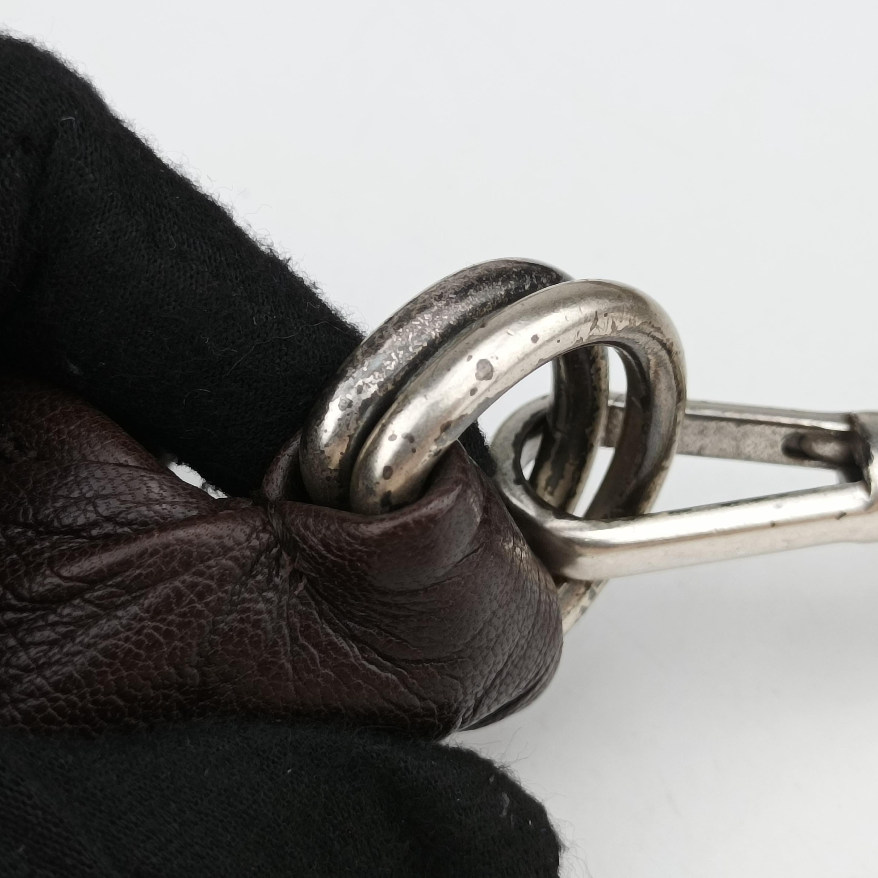 Secondhand Yves Saint Laurent Mombasa Brown Leather 122245 handbag | stylenewstar