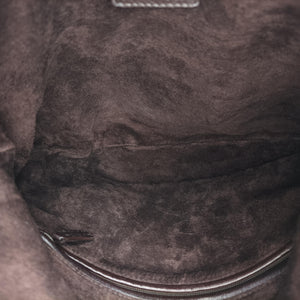 Secondhand Yves Saint Laurent Mombasa Brown Leather 122245 handbag | stylenewstar