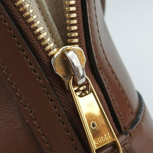 Pre-owned Gucci Horsebit 1955 Brown leather 621220 shoulderbag | stylenewstar