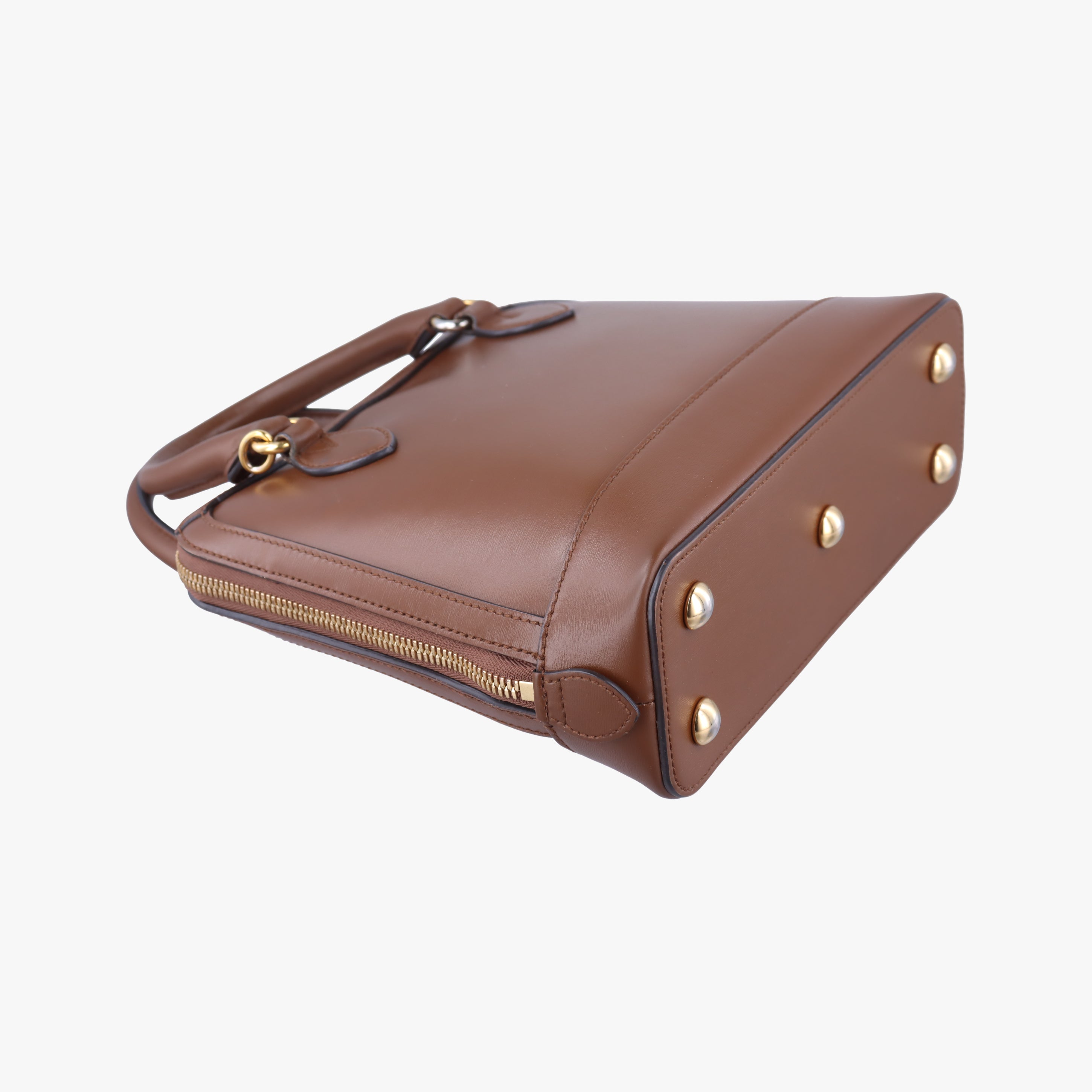 Pre-owned Gucci Horsebit 1955 Brown leather 621220 shoulderbag | stylenewstar