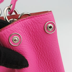 Vintage Christian Dior Diorissimo Pink Leather  shoulderbag | stylenewstar