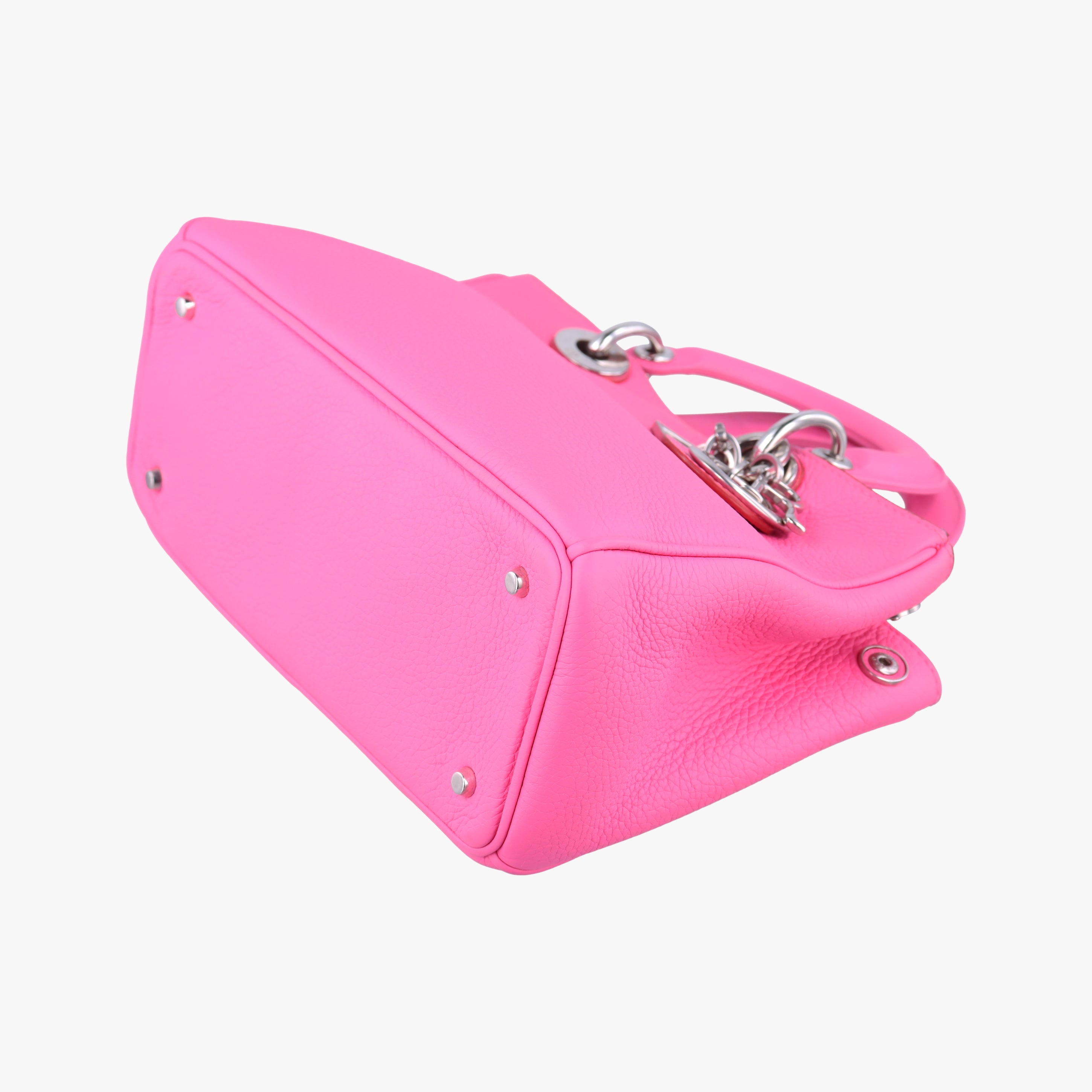 Vintage Christian Dior Diorissimo Pink Leather  shoulderbag | stylenewstar
