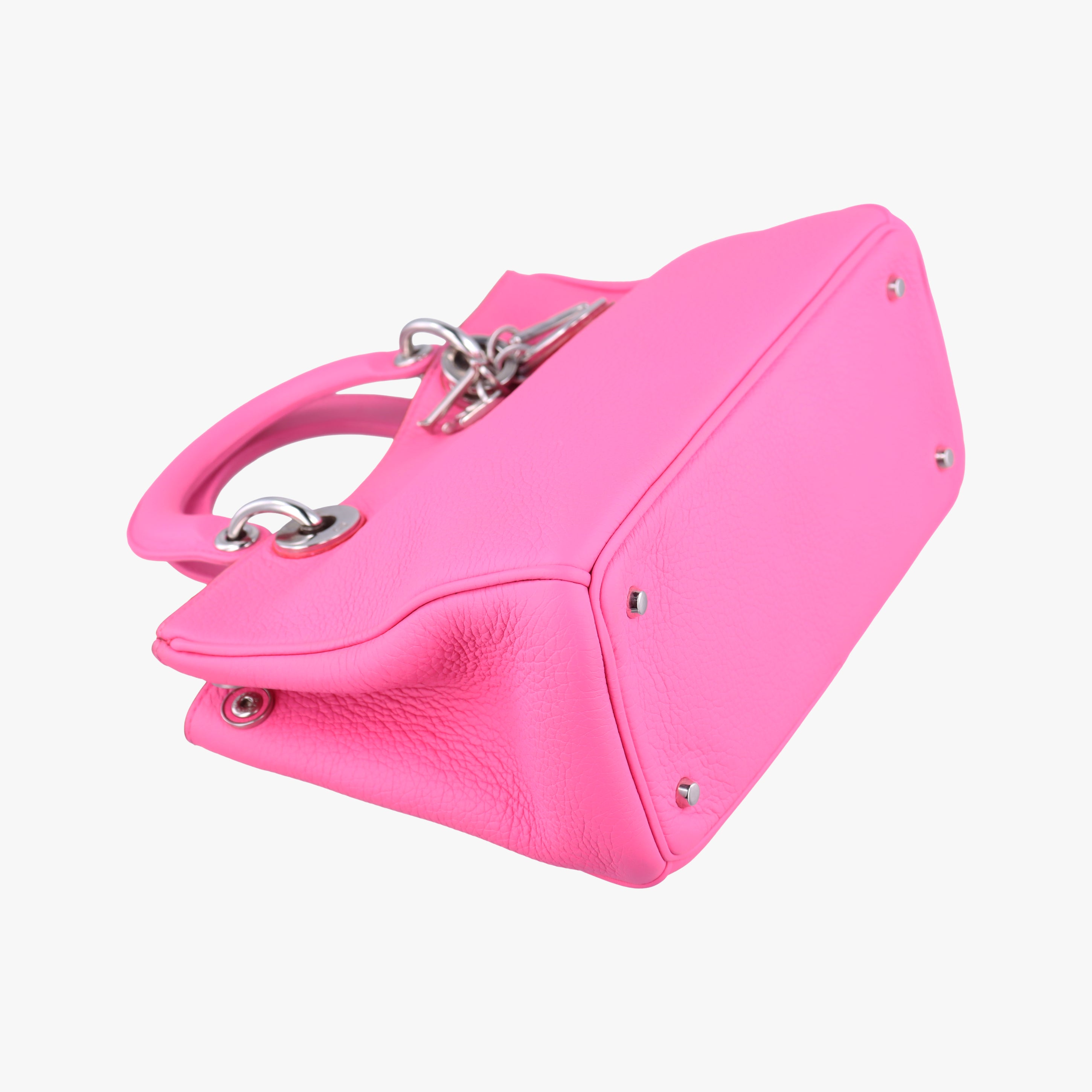 Vintage Christian Dior Diorissimo Pink Leather  shoulderbag | stylenewstar