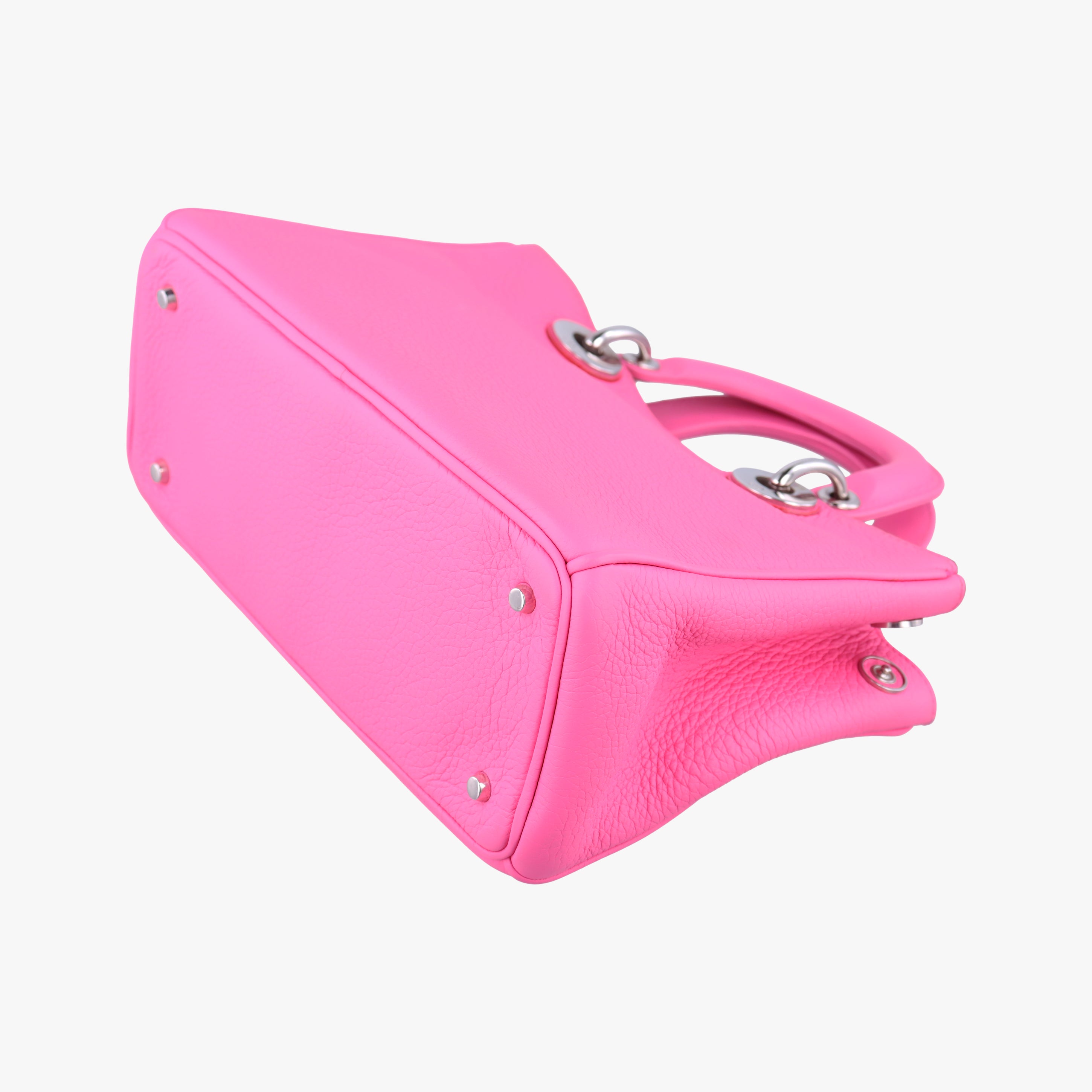 Vintage Christian Dior Diorissimo Pink Leather  shoulderbag | stylenewstar