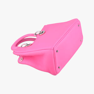 Vintage Christian Dior Diorissimo Pink Leather  shoulderbag | stylenewstar