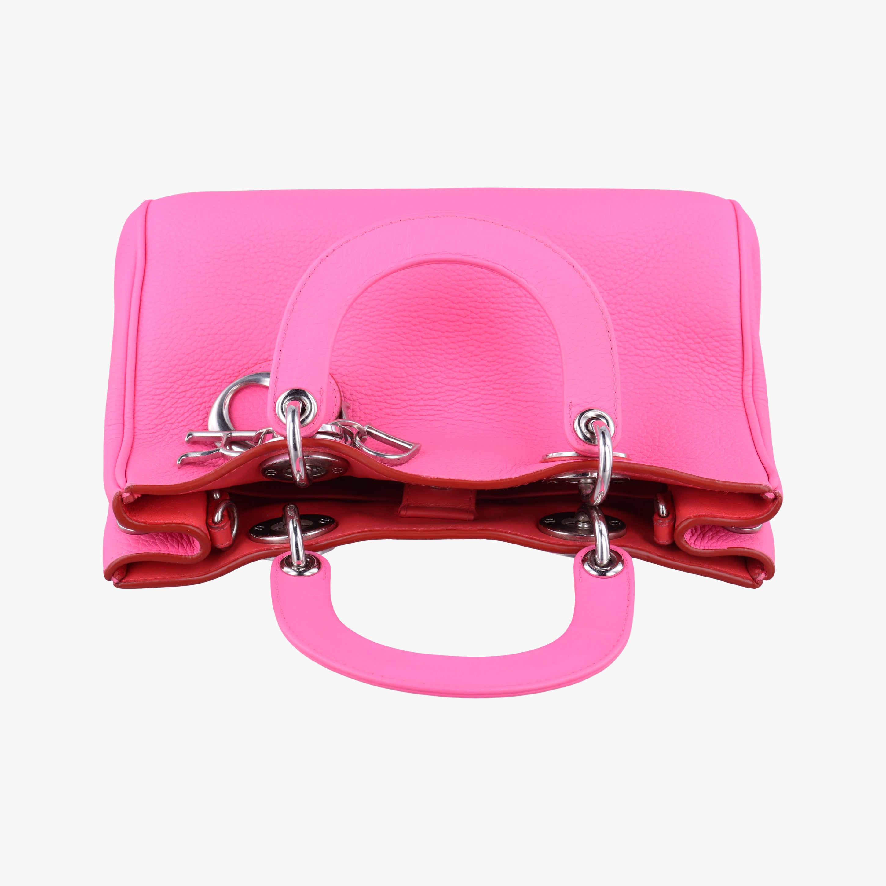 Vintage Christian Dior Diorissimo Pink Leather  shoulderbag | stylenewstar