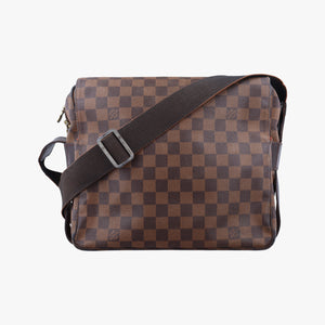 Pre-owned Louis Vuitton NAVIGLIO EBENE Damier Canvas N45255 shoulderbag | stylenewstar
