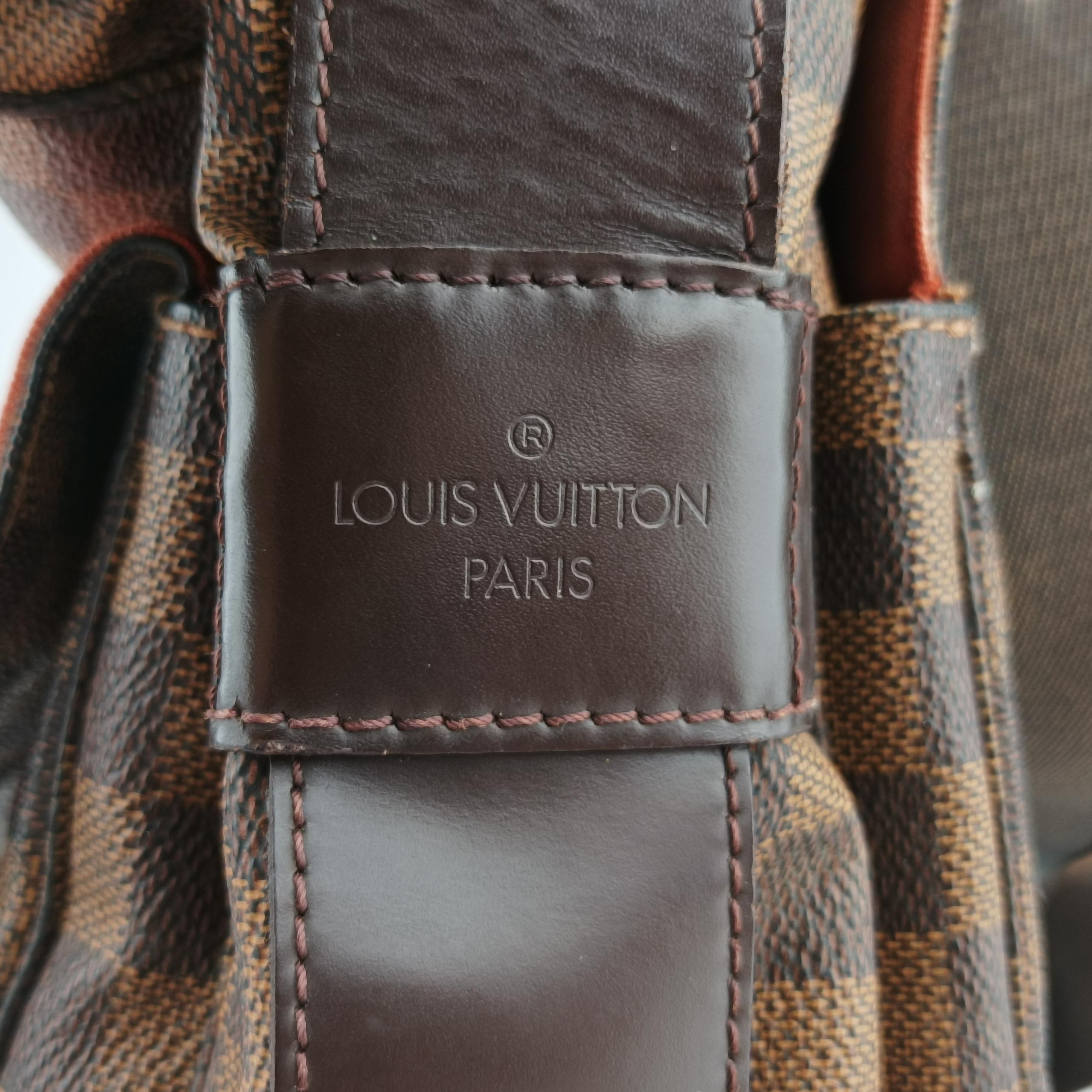 Pre-owned Louis Vuitton NAVIGLIO EBENE Damier Canvas N45255 shoulderbag | stylenewstar