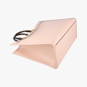 Vintage Fendi SUNSHINE Medium Pink Leather 8BH386 handbag | stylenewstar