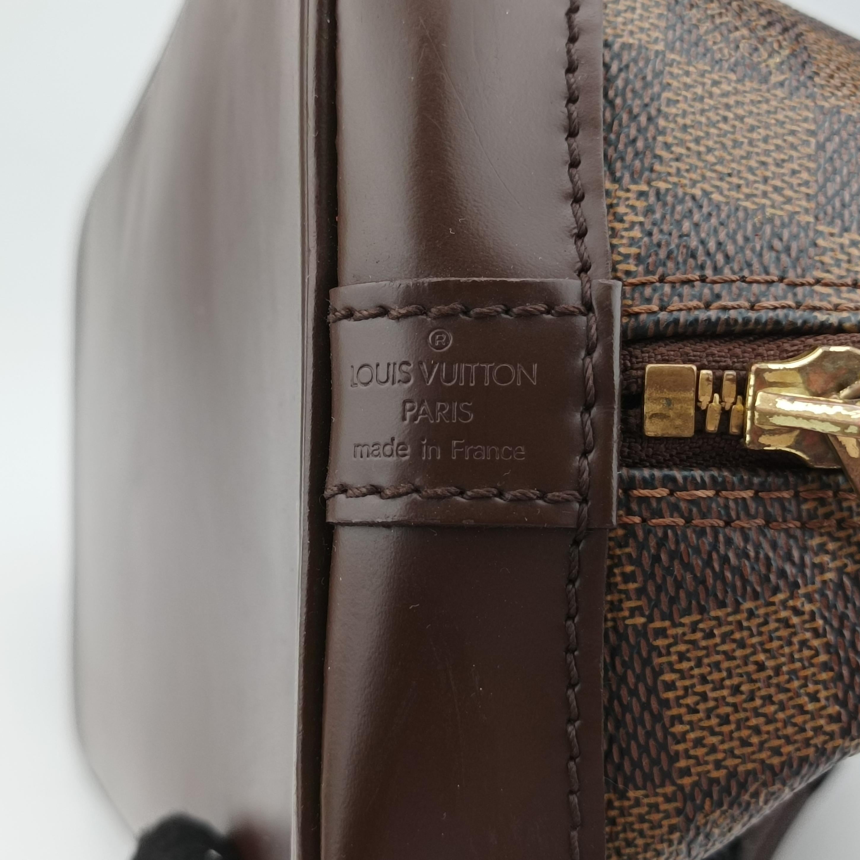 Pre-owned Louis Vuitton Alma　PM EBENE Damier Canvas N51131 handbag | stylenewstar