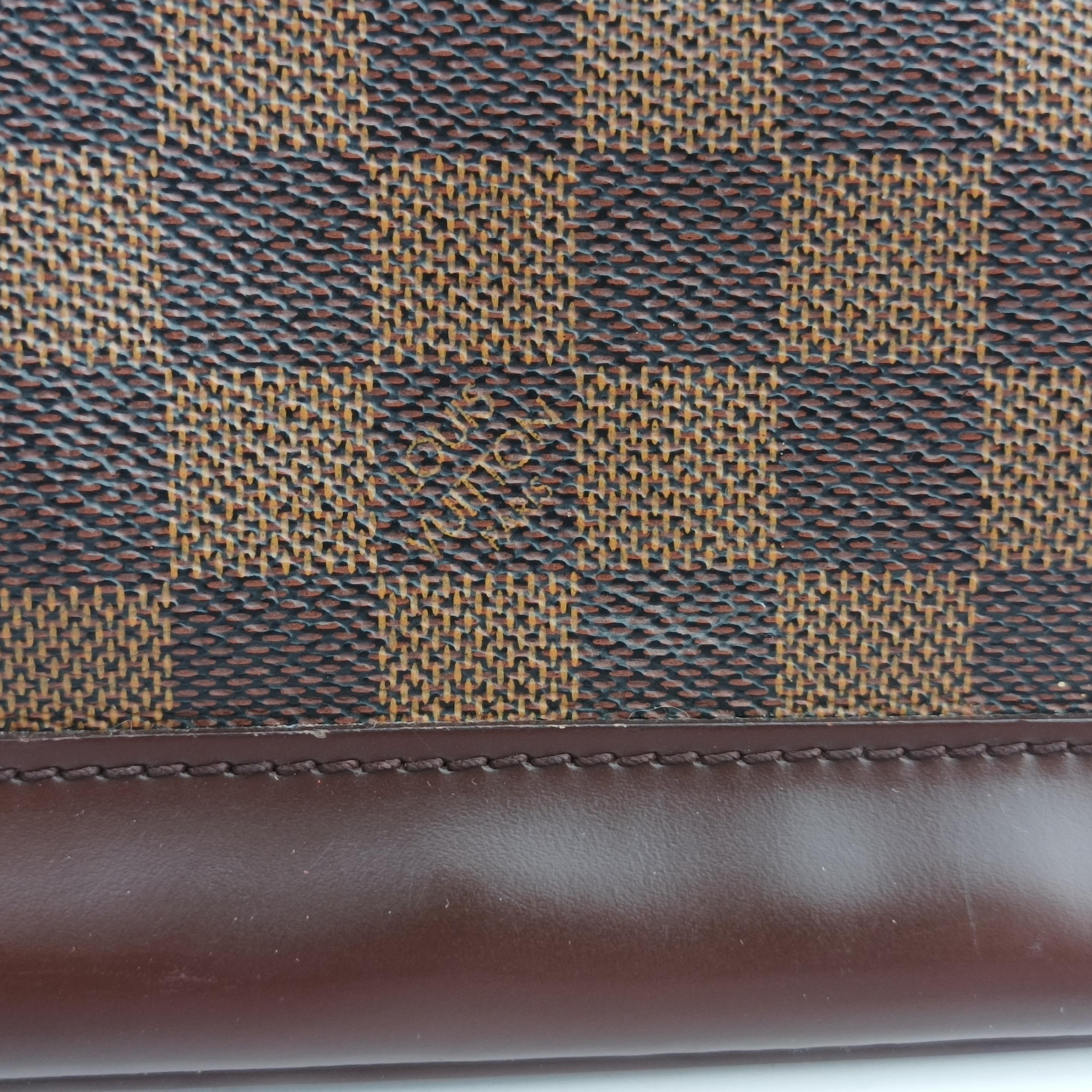 Pre-owned Louis Vuitton Alma　PM EBENE Damier Canvas N51131 handbag | stylenewstar