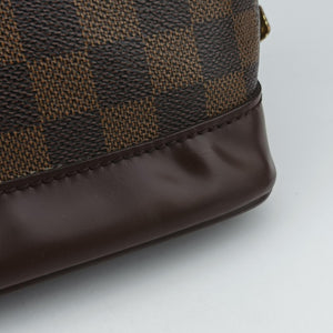 Pre-owned Louis Vuitton Alma　PM EBENE Damier Canvas N51131 handbag | stylenewstar