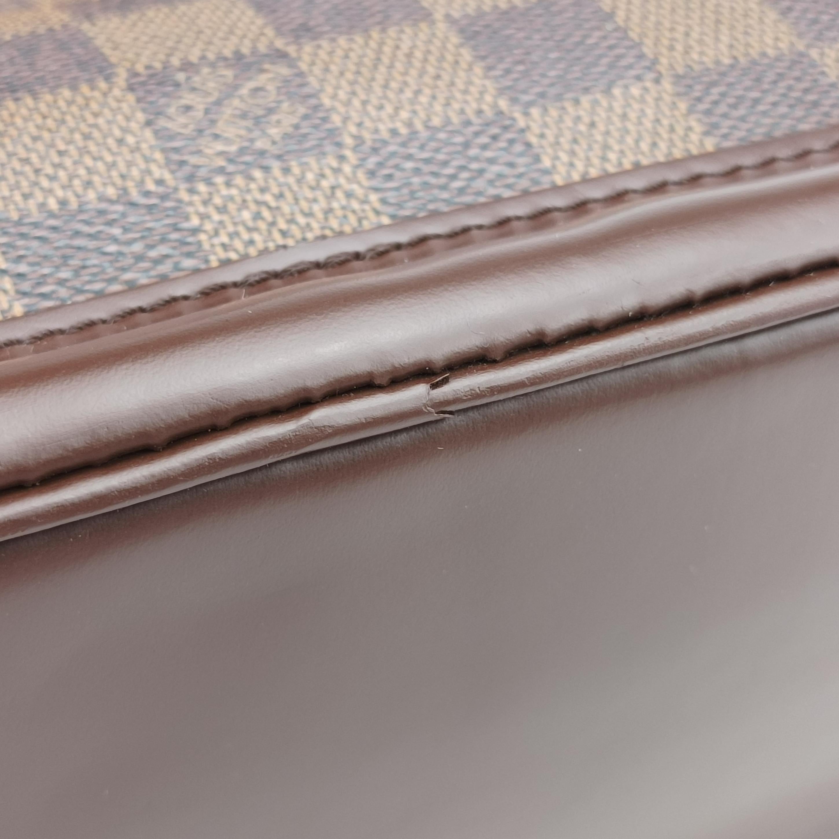 Pre-owned Louis Vuitton Alma　PM EBENE Damier Canvas N51131 handbag | stylenewstar