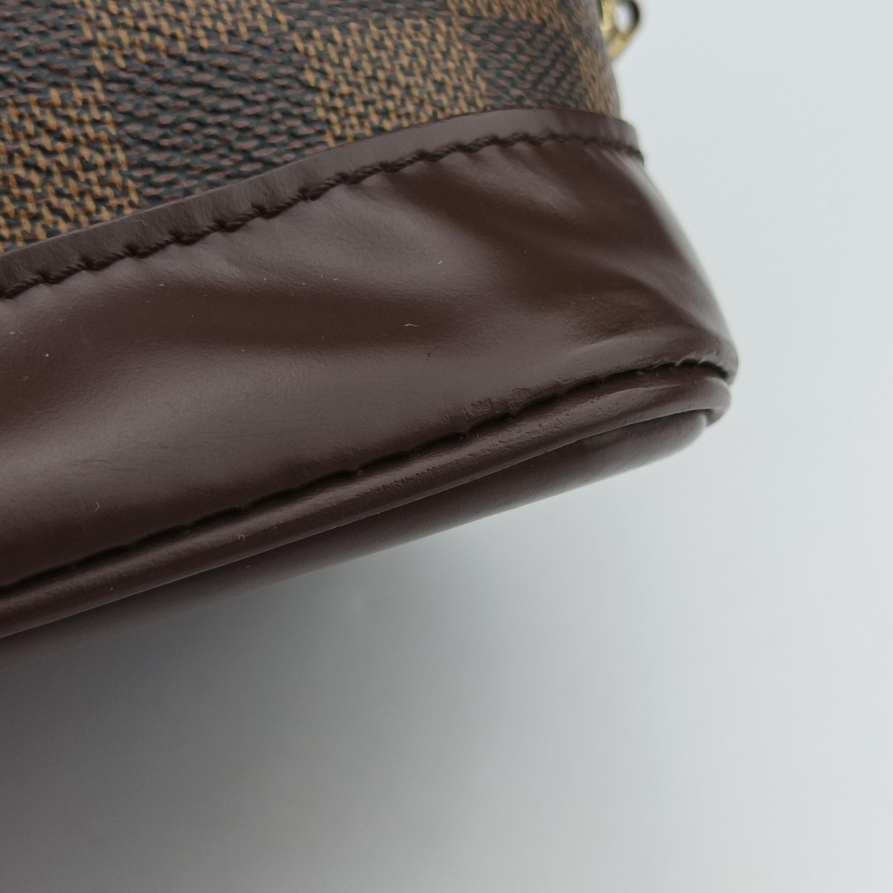 Pre-owned Louis Vuitton Alma　PM EBENE Damier Canvas N51131 handbag | stylenewstar
