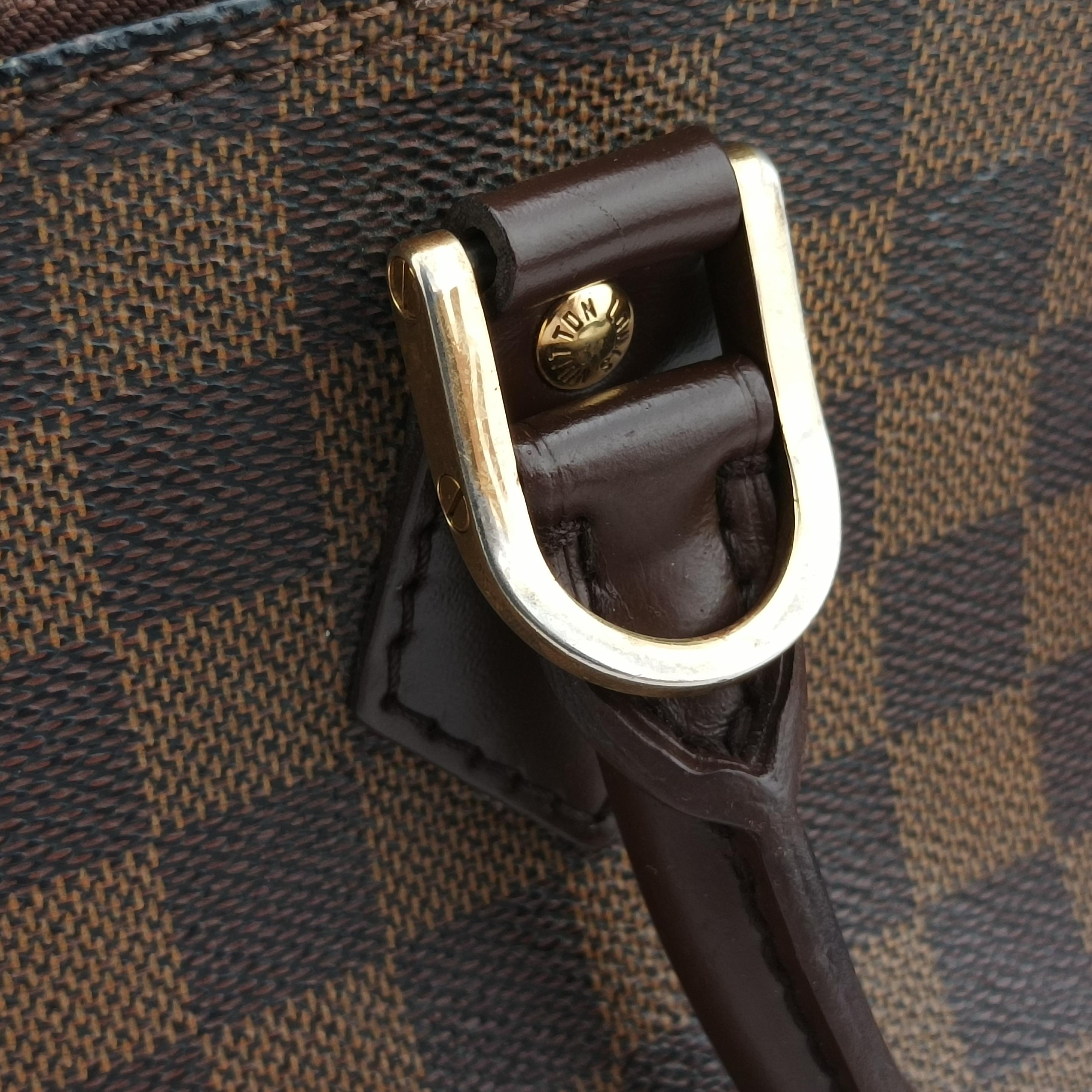 Pre-owned Louis Vuitton Alma　PM EBENE Damier Canvas N51131 handbag | stylenewstar