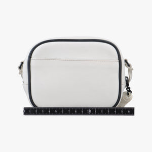 Pre-owned Yves Saint Laurent Monogram Blogger White×Black Leather 425317 shoulderbag | stylenewstar