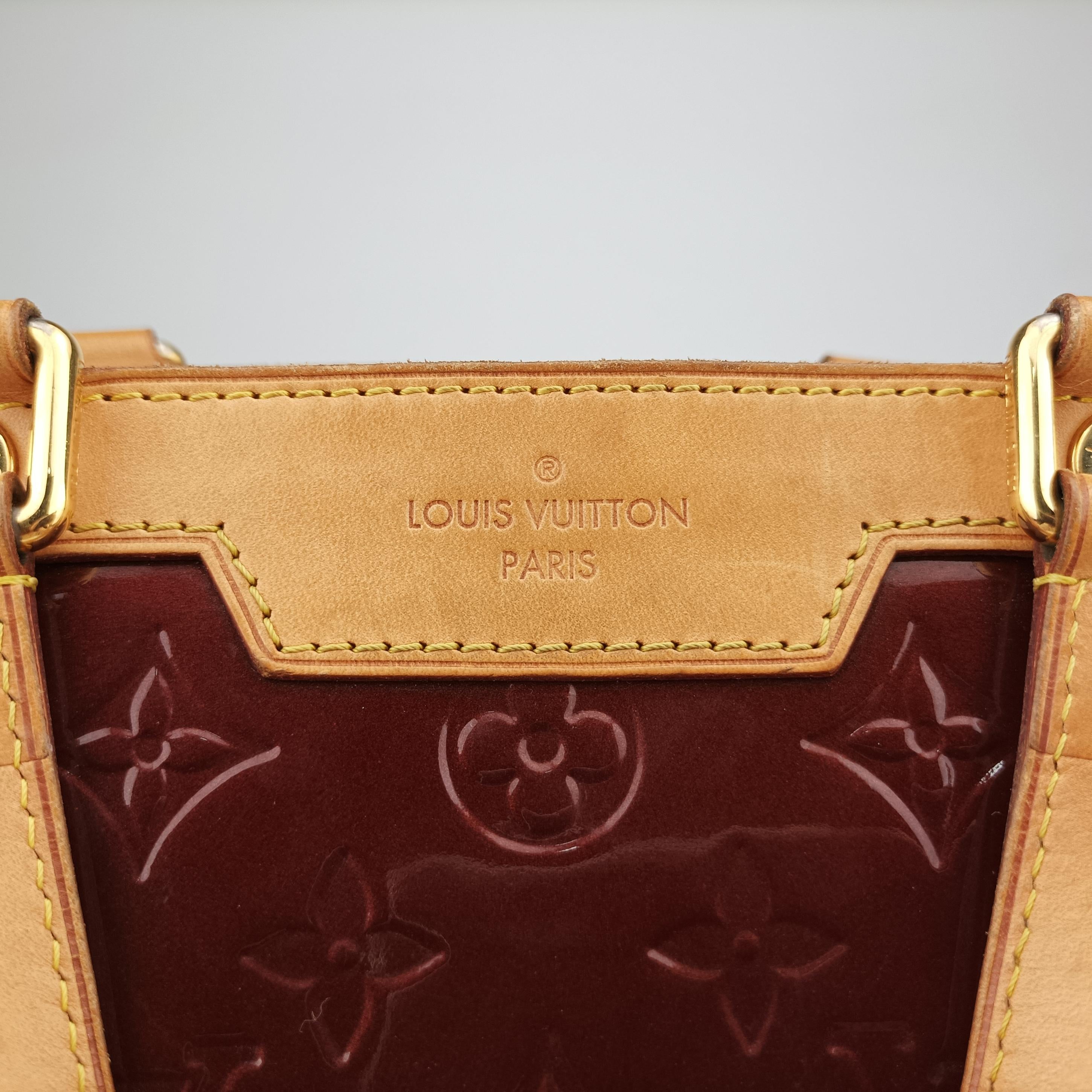 Pre-owned Louis Vuitton Brea MM ROUGE FAUVISTE Vernis M91690 shoulderbag | stylenewstar