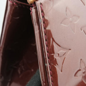 Pre-owned Louis Vuitton Brea MM ROUGE FAUVISTE Vernis M91690 shoulderbag | stylenewstar