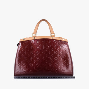 Pre-owned Louis Vuitton Brea MM ROUGE FAUVISTE Vernis M91690 shoulderbag | stylenewstar