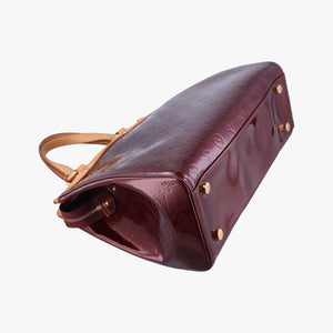 Pre-owned Louis Vuitton Brea MM ROUGE FAUVISTE Vernis M91690 shoulderbag | stylenewstar