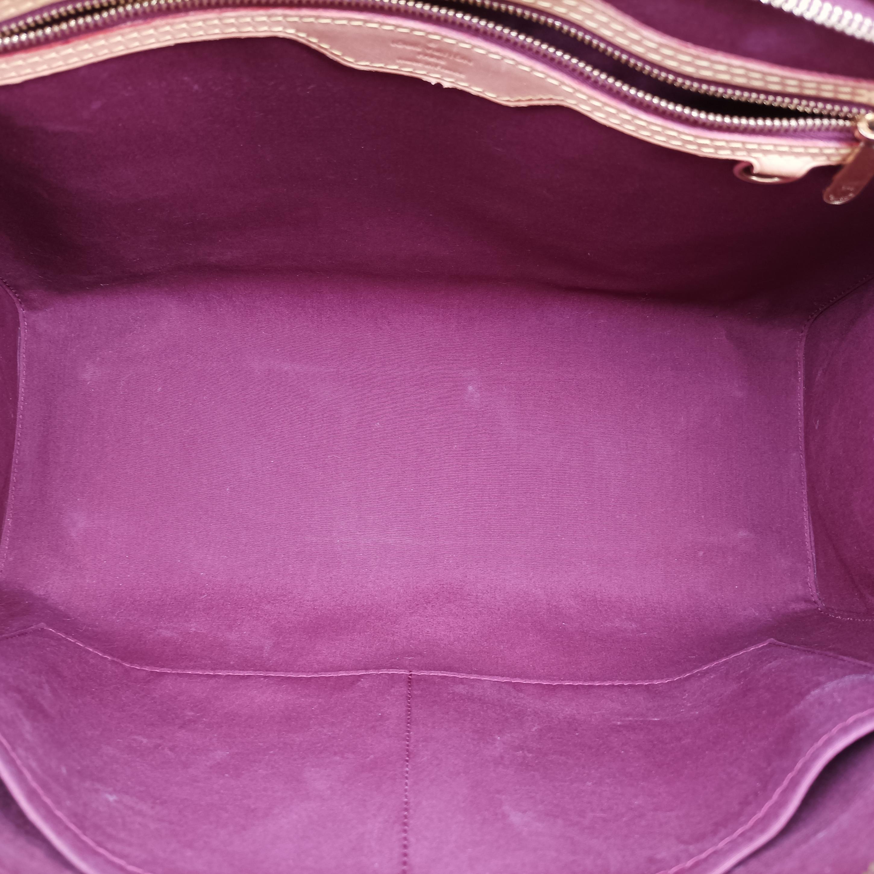 Pre-owned Louis Vuitton Brea MM ROUGE FAUVISTE Vernis M91690 shoulderbag | stylenewstar
