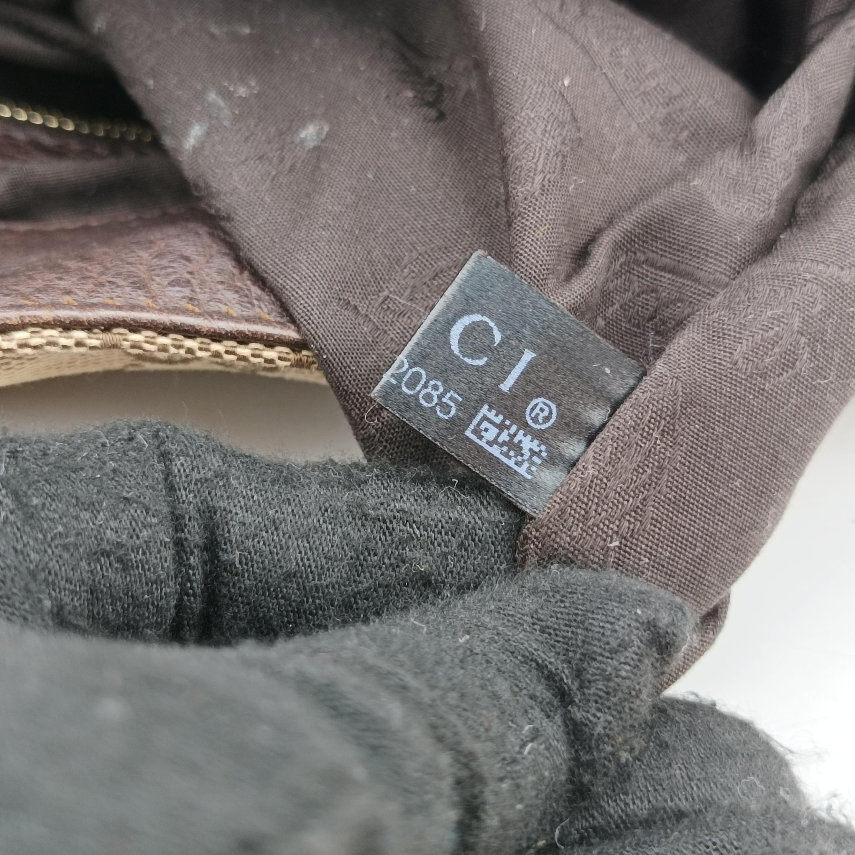 Secondhand Gucci GG Supreme Brown canvas×leather 247236 handbag | stylenewstar