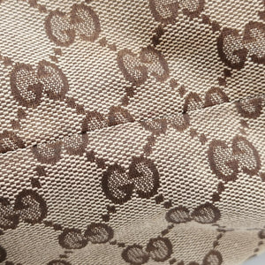 Secondhand Gucci GG Supreme Brown canvas×leather 247236 handbag | stylenewstar